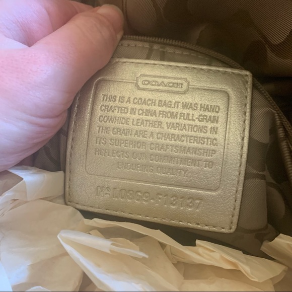 NWOT! Vintage Coach Handbag/Purse - Picture 5 of 7